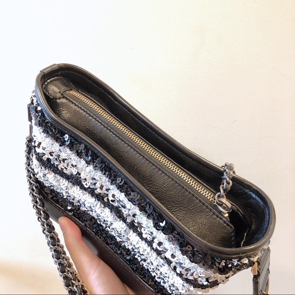 Chanel Sequin Calfskin Small Gabrielle Hobo bag - Picture 7 of 12